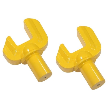 Mytee Products 2in Wide Opening Short Tapered Towing Axle Fork for Heavy-duty Towing Trucks, 2PK TOWF-S2x2