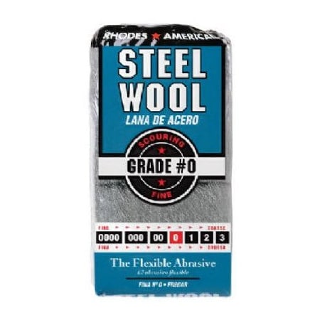 Rhodes American Steel Wool Pads #0 12Pk 10121110