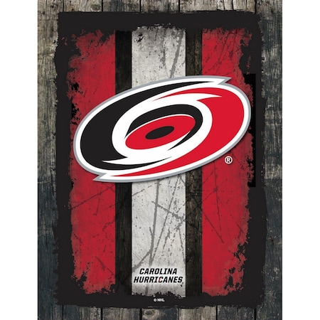 Holland Bar Stool Co Carolina Hurricanes 24" x 32" Canvas Wall Art LCnvs02-2432CarHur