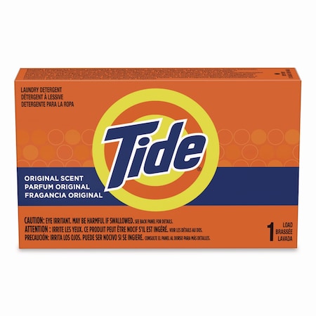 Tide Laundry Detergent, 1.1 oz Box, Powder, Tide Original, 156 PK 49340