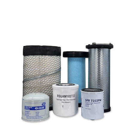 Hero Preventative Maintenance Kit Bobcat S650 Loader 1MLS11001 & Above with Spin-On Cooling Fan Filter MSU-BC-0079