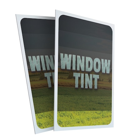 Signmission Window Tint, Plastic Signs Only 24 Inch x 36 Inch, Corrugated Plastic, 2PK CSB-2436-2PACK-30438