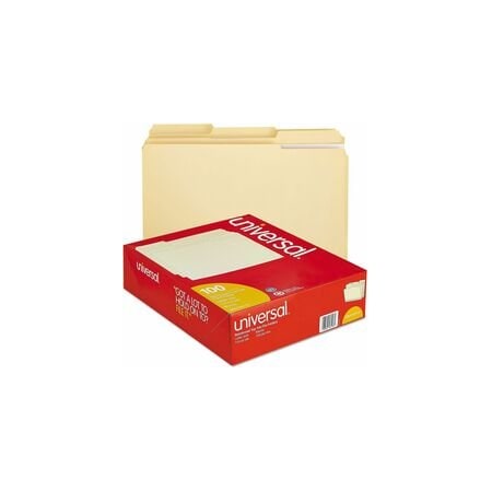 Universal File Folders, Manila, 100PK UNV16113