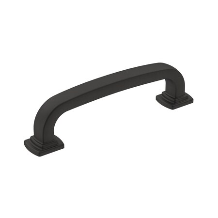 Amerock Surpass 3-3/4 in 96 mm Center-to-Center Matte Black Cabinet Pull BP36894FB