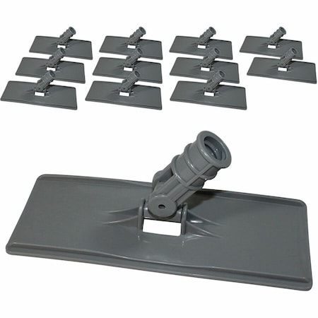 Genuine Joe Cleaning Pad Holder - Gray, 12PK GJO27000CT