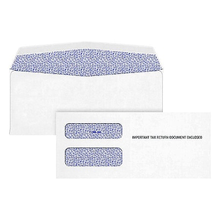 Tops Window Envelopes, 8 3/4 in W, White, PK24 22223