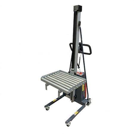 Pake Handling Tools Powered Roller Platform Lift Trucks, 330lb, 61in Lift Height PAKWP02-RP01