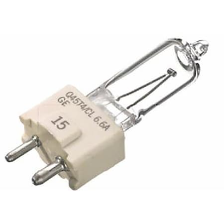 Ge Halogen Bulb, 50 W, G8 Bi-Pin Lamp Base, T4 Lamp, 700 Lumens 97665