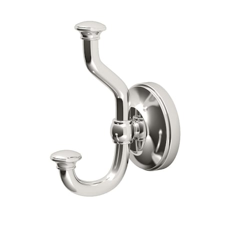 Gatco Tavern Robe Hook, Polished Nickel 4125