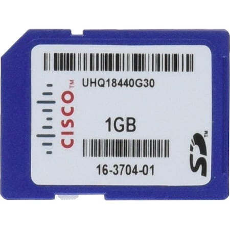 Cisco IE 1GB SD MEMORY CARD FOR IE2000, IE3010 SD-IE-1GB=