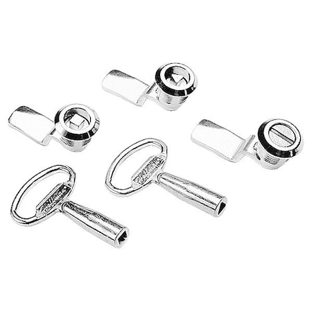 Nvent Hoffman Latch Kit, NOVAL Accessory, Zinc AL31