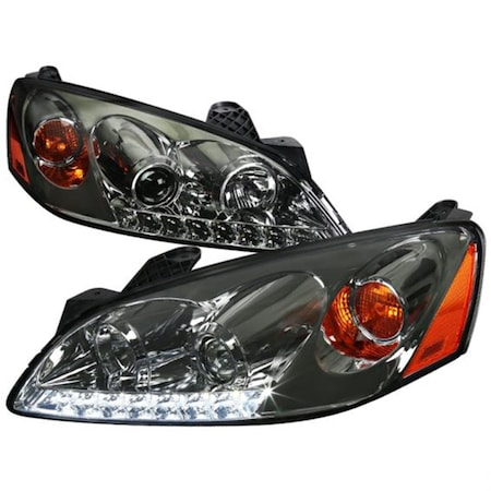 Overtime 2005-2010 Pontiac G6 Projector Headlights - Smoke OV1187829