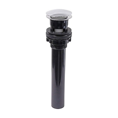 Kissler Sink Drain, Silver, 9 in H, 2 in Dia 08-0313