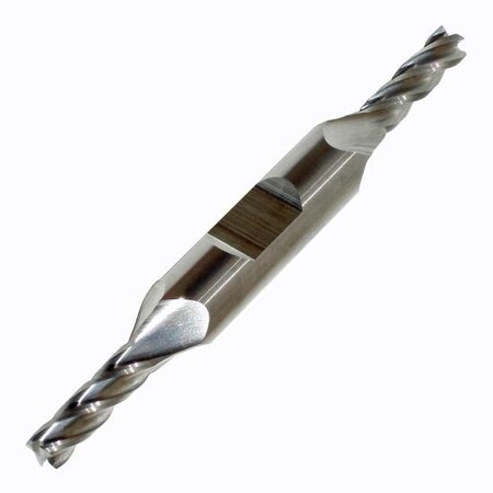 Monster Tool 4 Flute Double End Square Stub Length End Mill, 3/16in diameter, Bright Finish 239-001020