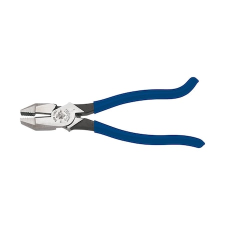 Klein Tools 9 3/8 in Iron Workers Plier High Leverage, Steel D213-9ST
