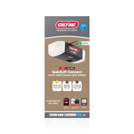 Genie 1 HP Belt Drive WiFi Compatible Smart-Enabled Garage Door Opener 42772R