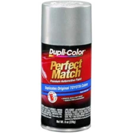 Krylon BTY1613 8 oz Perfect Match Automotive Paint, Toyota Millenium Silver Metallic DUPBTY1613