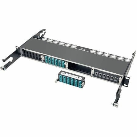 Tripp Lite Fiber Cassette, 10Gbe, 12x LC Duplex N484-12LC
