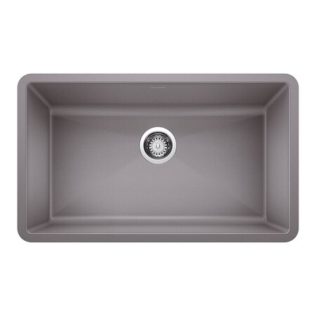 Blanco Precis Super Single Bowl, Metallic Gray 440148