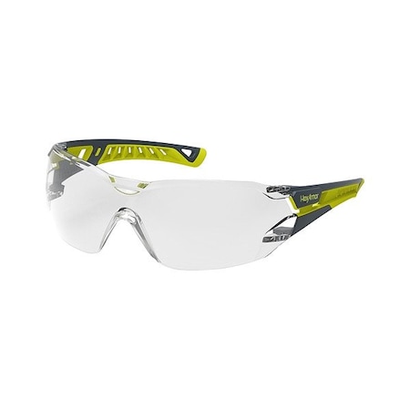 Hexarmor MX225, Safety Glasses, Anti-Fog & Anti-Scratch, Chemical-Resistant, Clear Lens, Gray Frame 11-34001-02