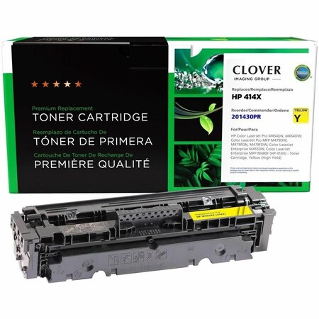 Clover Imaging Group Imaging Remanufactured High Yield Yellow Toner Cartridge 201430PR
