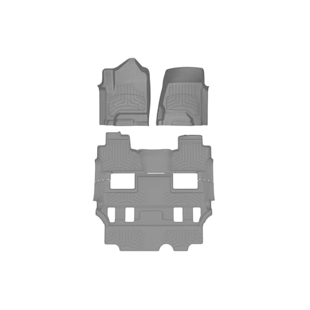 Weathertech Grey, Front and Rear FloorLiner HP 46607-1-0IM