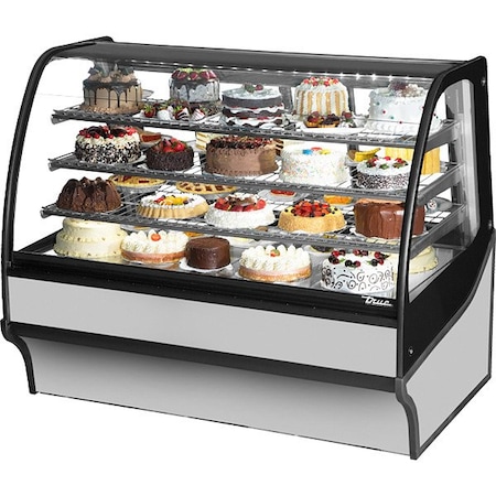 True Refrigeration Refrigerated Merchandiser, 49 1/8 in H TDM-R-59-GE/GE-S-S