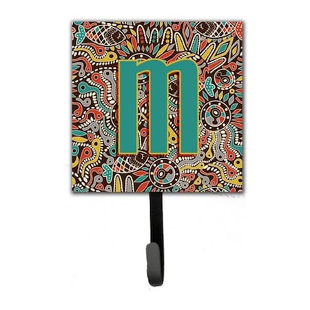Carolines Treasures Letter M Retro Tribal Alphabet Initial Leash and Key Holder CJ2013-MSH4