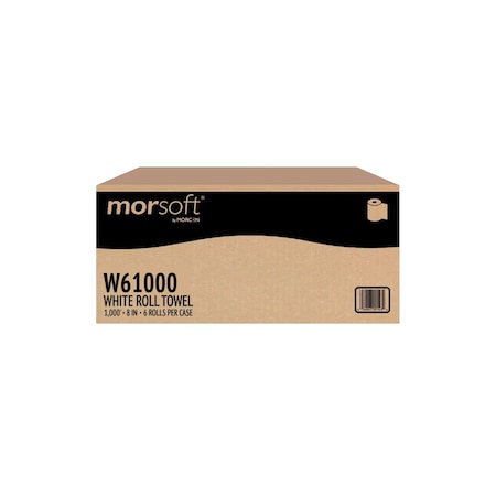 Morcon Universal Hardwound Roll Towel Whit, PK6 W61000