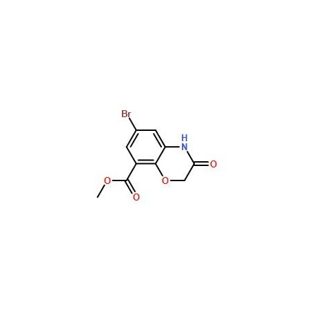 Ak Scientific Methyl 6-bromo-3-oxo-3, 4-dihydro-2H-1, 4-benzoxazine-8-carboxylate (5g), CAS 141761-85-5 6908AA-5g
