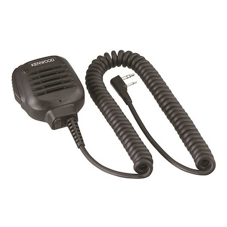 Kenwood Usa Heavy-Duty Clip-On Speaker Microphone Black KMC-45
