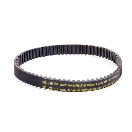 Jones Racing Products 656-20 HD HTD Belt, 25.827 in. Long - 20 mm Wide JRP656-20HD