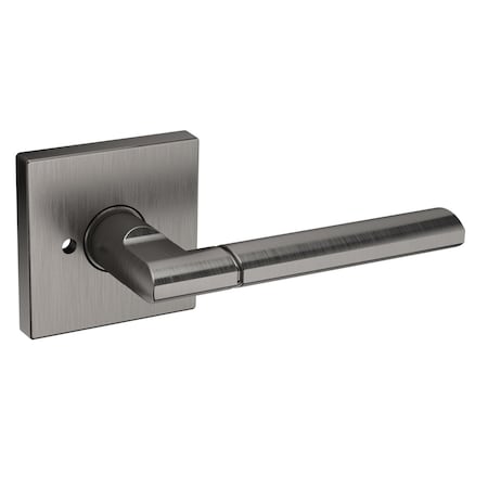 Baldwin Residential Door Levers Privacy Graphite Nickel L021076PRIV