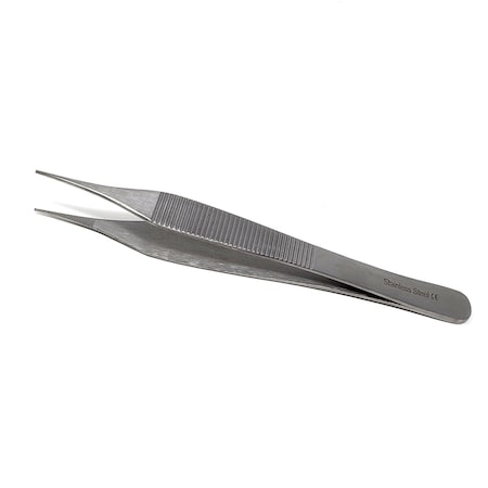 A2Z Scilab Hollow Handle Tweezers, Serrated, 4.75 inches, Straight, Stainless Steel A2Z-ZR-249-SU