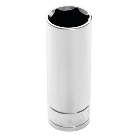 Performance Tool 1/2 In Dr. Deep Socket 21Mm Socket Dp 21Mm, W32421 W32421