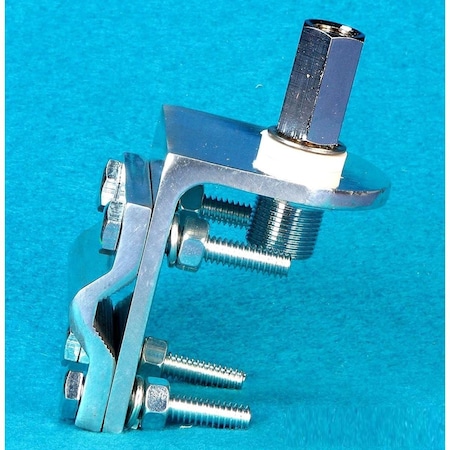Serverusa CB Radio Antenna Single Mirror Mount Bracket So 23 SGL Groove SE1592879