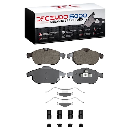 Dfc 5000 Euro Ceramic, Disc Brake Pad Set,  1600-0972-02