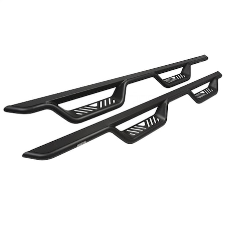 Perfectpitch Outlaw Drop Nerf Step Bars for 2007-2021 Tundra Crewmax, Textured Black PE3631382