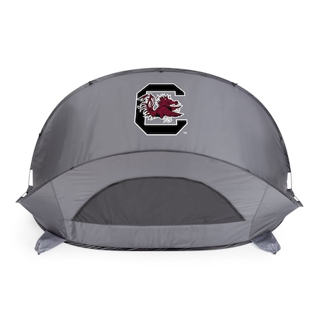 Picnic Time Family Of Brands NCAA South Carolina Gamecocks Manta Portable Beach Tent - Pop Up Tent 113-00-105-524-0