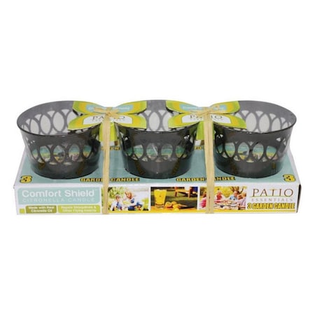 Patio Essentials 21059CEP3 4.5 oz Mosquito Repellent Candle, 6PK 7437486