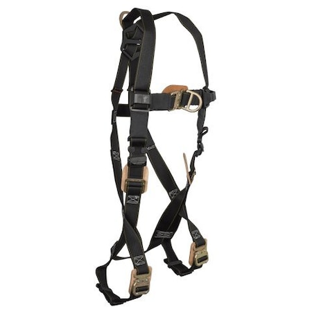 Falltech 8087DFDQC Fall Protection Harness, 2XL, 425 lb, Quick-Connect Chest/ Quick-Connect Leg Straps 8087DFDQC2X