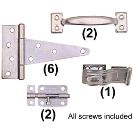 National Hardware National Hardware N219-592 Storage Shed Barn Kit N219-592