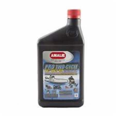 Amalie 160-62736-56 1 qt. Two-Cycle TC-W3 RL Engine Oil - Case of 12, 12PK AMA160-62736-56