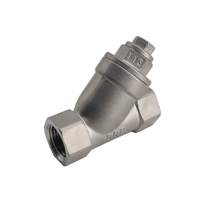 Zoro Select Y Strainer with Drain Holes, 21/2 in L, 18 mesh 06S011N03012