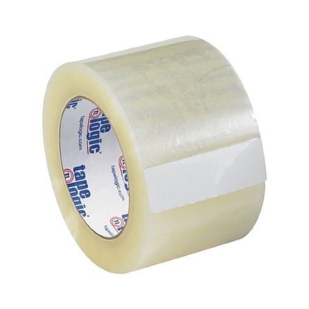 Bubblefast 3'' x 55 yds. 3.1 mil Clear Tape Logic #131 Quiet Carton Sealing Tape, 24PK BFT906131