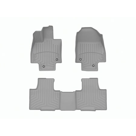 Weathertech Grey, Front and Rear FloorLiner HP 461827-1-4IM
