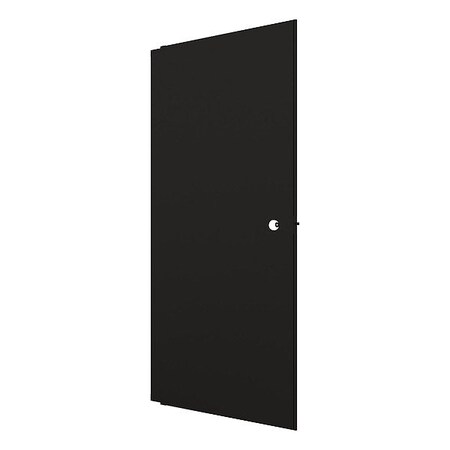 Hadrian Partition Door, Black, Powder Coated SS 510026-510