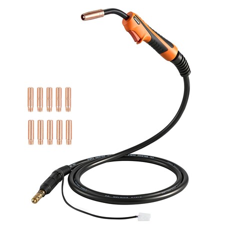 Vevor 100A MIG Welding Gun 10FT Cable Replacement for Lincoln Magnum 100L K530-5 XLLINCMIG 100L