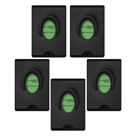 Beyondgreen Single-Pull Park Dog Waste Bag Dispenser, Black, 5PK 2016102-B