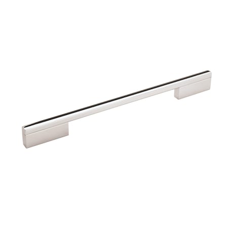 Amerock Separa 10-1/16 in 256 mm Center-to-Center Polished Chrome Cabinet Pull BP3673726
